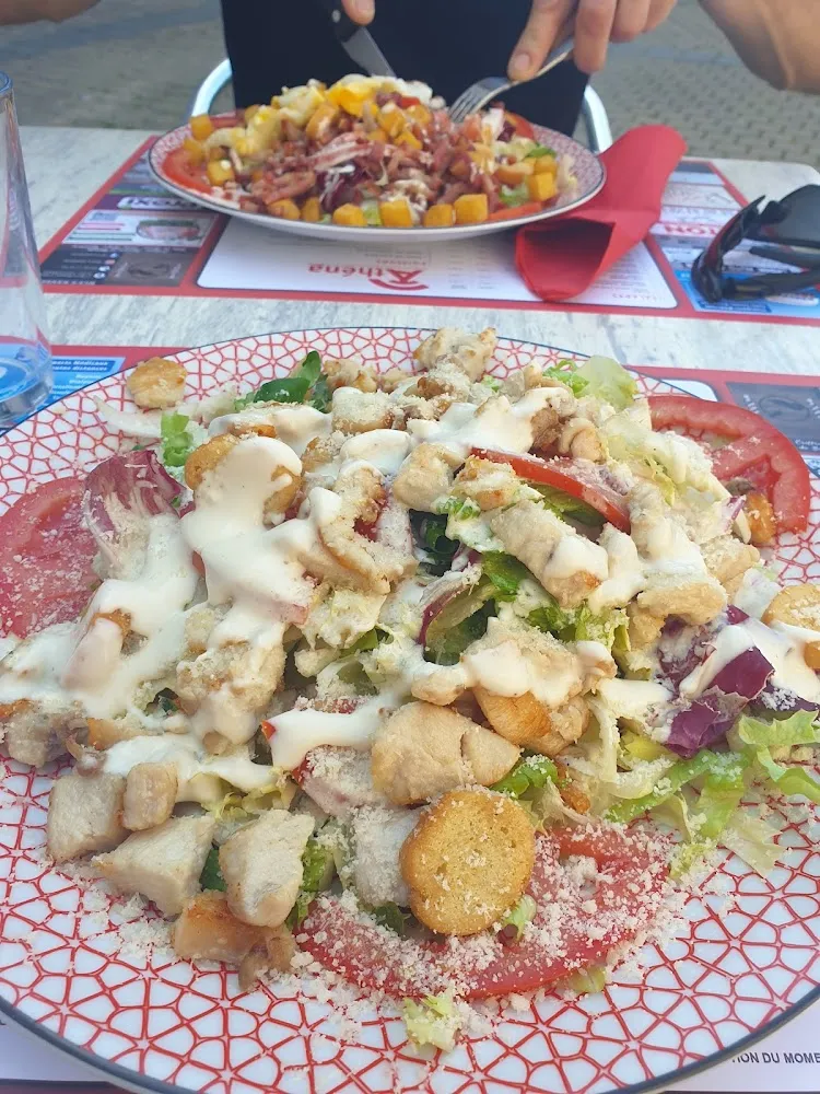 Salade César Et Salade Vosgienne
